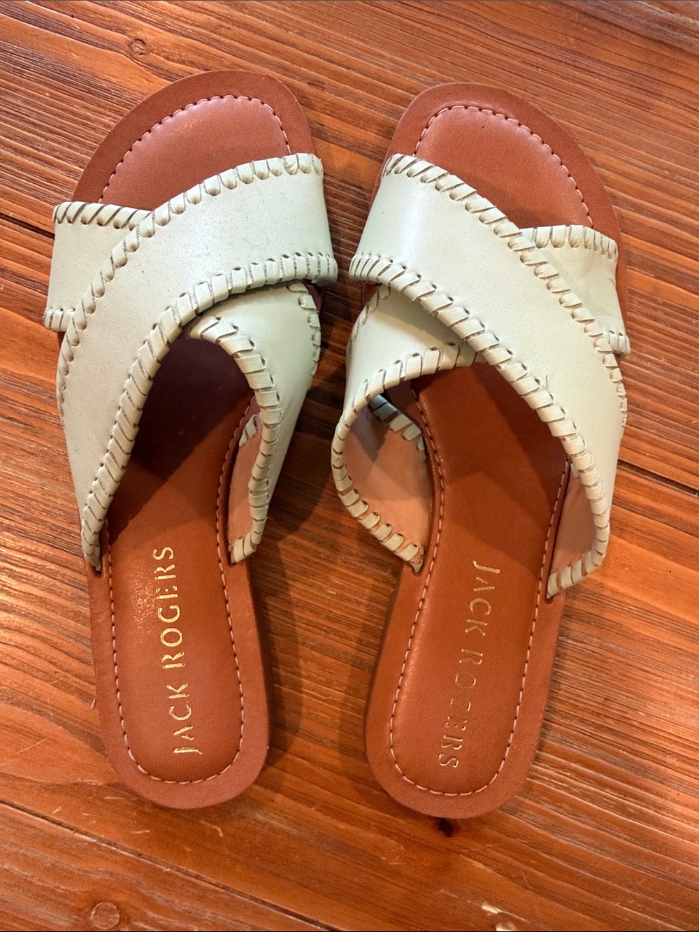 Jack Rogers X-Band Slides (8, Mint)